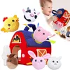 Baby Spielzeug 1-12 Monate, Plüsch-Bauernhoftiere, Produktbild-Vorschau 3