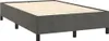vidaXL Rám postele bez matrace tmavě šedý 120x200 cm Náhled obrázku produktu 3