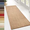 Teppich-Läufer auf Maß gekettelt Sylt kork 80x150 cm Produktbild-Vorschau 1