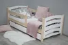 Kratzfestes Kinderbett 160x80 cm mit Schutzbarriere, Produktbild-Vorschau 2