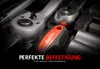 A close-up shot of a tool kit, specifically a ratchet handle and sockets, with marketing text at the bottom. Produktbild-Vorschau