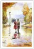 Poster - Poster ohne Rahmen - Wetter regen herbst park - Produktbild-Vorschau 1