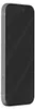 A side view of a smartphone with a black screen and silver frame. Produktbild-Vorschau
