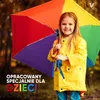 Villkin dziecięcy parasol tęczowy z paskami odblaskowymi - Podgląd zdjęcia produktu 5