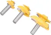 3PCS 1/2in stopka Router Bit 45 stupňov lepidlo kĺb Lock Náhľad obrázku produktu 2