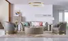 Design Einrichtung Möbel Sofagarnitur 3+1 Sitzer Couch Produktbild-Vorschau 2