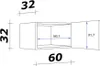Flex Well Hängeschrank Wito BxTxH 60 x 32 x 32 cm weiß matt Produktbild-Vorschau 7