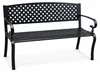 Aga Metall-Gartenbank 128x59x84 cm Produktbild-Vorschau 1