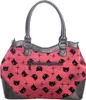 Banned Gothic Borsa a tracolla Lunar Sisters Red Handbag Anteprima dell’immagine prodotto 3