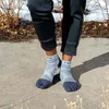 Injinji Ultra Run Mini-crew Socken Grau EU 35-40 Frau Grau Produktbild-Vorschau 3