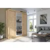 Schwebetürenschrank MARIKA 180 cm – Kleiderschrank mit 1 Produktbild-Vorschau 2