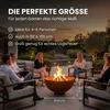MOODZ Feuerstelle Dome – Hochwertige Feuerschale 60 cm aus Produktbild-Vorschau 3