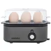 A Mesko egg cooker with three eggs inside, shown from the front. Anteprima dell’immagine prodotto