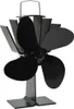 vidaXL Ventilátor na sporák s tepelným napájaním 4 lopatky Náhľad obrázku produktu 4
