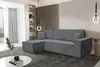 A modern living room with a grey sectional sofa, a coffee table, and decorative elements. Produktbild-Vorschau