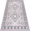 Teppich SISAL SION aztekisch 3007 flach gewebt rosa / ecru Produktbild-Vorschau 1