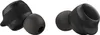A pair of black wireless earbuds shown against a white background. Produktbild-Vorschau