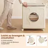COSTWAY Aufbewahrungsbox, 45 L Wäschekorb Kunststoff mit Produktbild-Vorschau 5