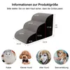 MODFU 3stupňová psí rampa, schody pro psy, protiskluzová Náhled obrázku produktu 5