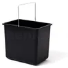 Hailo Inneneimer Paar 18 Liter schwarz grau 316x226x286 mm Produktbild-Vorschau 2