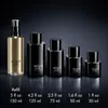 A lineup of Armani Code perfume bottles in various sizes, with their corresponding volume labels displayed below. Voir les images du produit