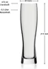 Rastal Monaco Slim Weizenbierglas 0,3 l 6er Set Produktbild-Vorschau 2