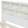 Łóżko podwójne z litego drewna, 140 x 200 cm, białe, z Podgląd zdjęcia produktu 11