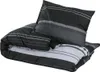 vidaXL Bettwäsche-Set Schwarz und Weiß 200x200 cm Baumwolle Produktbild-Vorschau 3