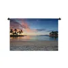 MuchoWow® Wandteppich Wandbehang Strand - Tropisch - Farben Produktbild-Vorschau 1