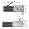 A technical drawing with dimensions of a DC geared motor. Náhled obrázku produktu