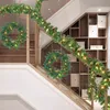 XINZI Tannengirlande Weihnachtsdeko Girlande 500cm Produktbild-Vorschau 9
