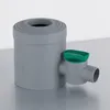 Collettore di acqua piovana con rubinetto di arresto grigio Anteprima dell’immagine prodotto 2