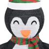 Weihnachtsdeko Pinguin LED Luxus-Gewebe 120 cm Produktbild-Vorschau 6