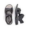 Rieker fsk herren sandalen Sandale grau schwarz in Gr. 41 Produktbild-Vorschau 13