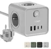 VOOMY 8-in-1 Heim Mehrfachsteckdose mit 20W USB-C – 4-Fach, Produktbild-Vorschau 1