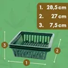 12er Set Pflanzkörbe für Blumenzwiebeln Pflanzschalen Produktbild-Vorschau 2