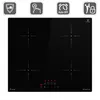 Plaque Induction avec cadre 60cm 7 kW 4 Zones de cuisson 9 Voir les images du produit 2