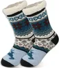 1 Paar Kuschelsocken Damen Hüttenschuhe Wintersocken Produktbild-Vorschau 1