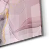 DEQORI Glasbild Echtglas 4x50x50 cm 'Zarte Wirbel' Produktbild-Vorschau 5