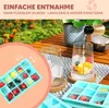 bremermann Moule à glaçons en silicone pour 15 glaçons, set Voir les images du produit 5