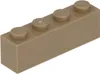 A single LEGO brick on a white background. Produktbild-Vorschau