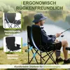 JOIEYOU Angelstuhl Klappbar Outdoor mit Becherhalter & Produktbild-Vorschau 4
