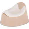 A baby potty trainer in beige and white. Produktbild-Vorschau