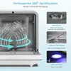 Puluomis Mini Geschirrspüler 45cm freistehend, Produktbild-Vorschau 6
