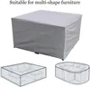Abdeckung Gartenmöbel, Rechteckige Für Gartentisch Produktbild-Vorschau 4