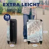 MuchoWow® Koffer Handgepäck Trolley Rollkoffer Kleine Produktbild-Vorschau 5