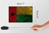 Holzschild Flagge Guinea-Bissau 18x12 cm Guinea Rost Produktbild-Vorschau 6