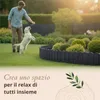 Floranica Bordura per Giardino in legno 20 x 200 cm Anteprima dell’immagine prodotto 6