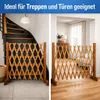 Hunde Türschutzgitter Treppen Gitter Tür Schutz Produktbild-Vorschau 4