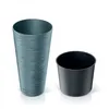 nabbi Kunststoff Blumentopf DFRH250 25 cm - blau Produktbild-Vorschau 2